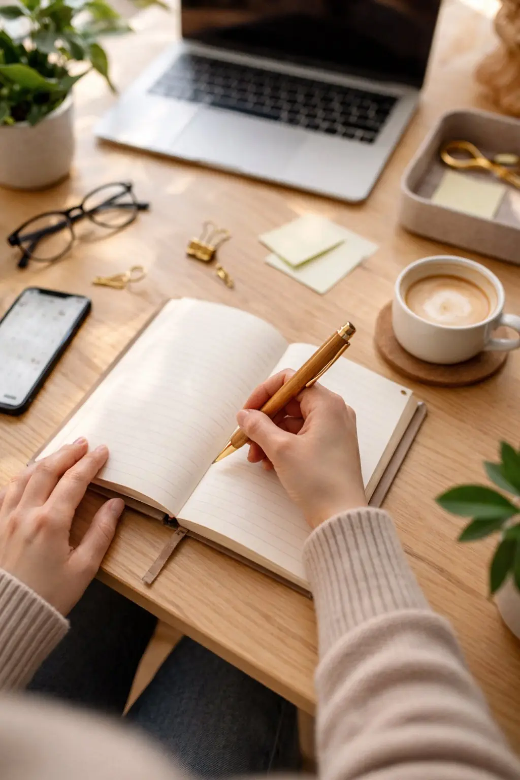 Stylo en bois de bambou